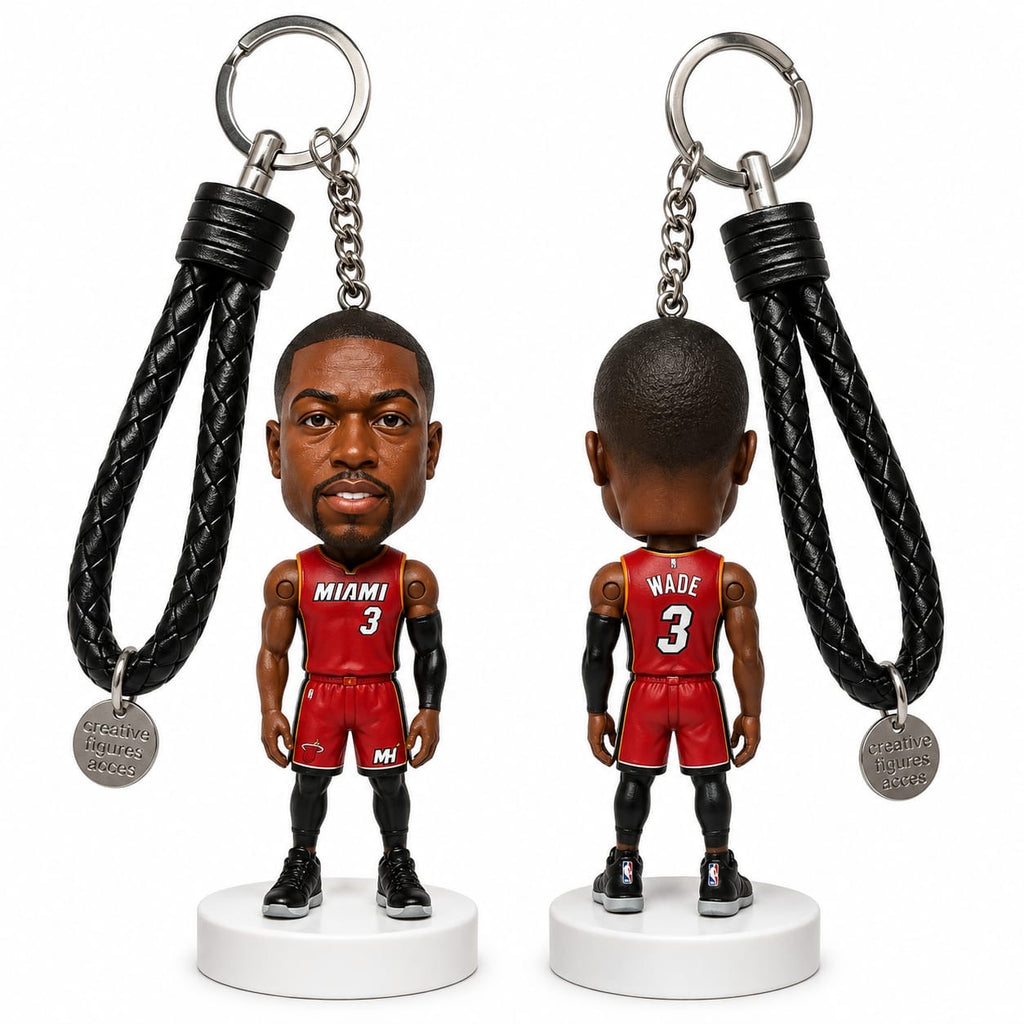 Basketball Players Statue Keychains