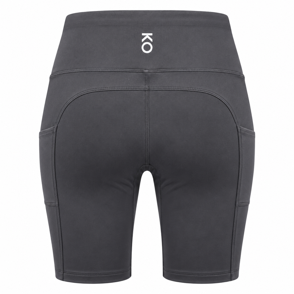 KORE Women High-Waisted Leggings Shorts With Pockets
