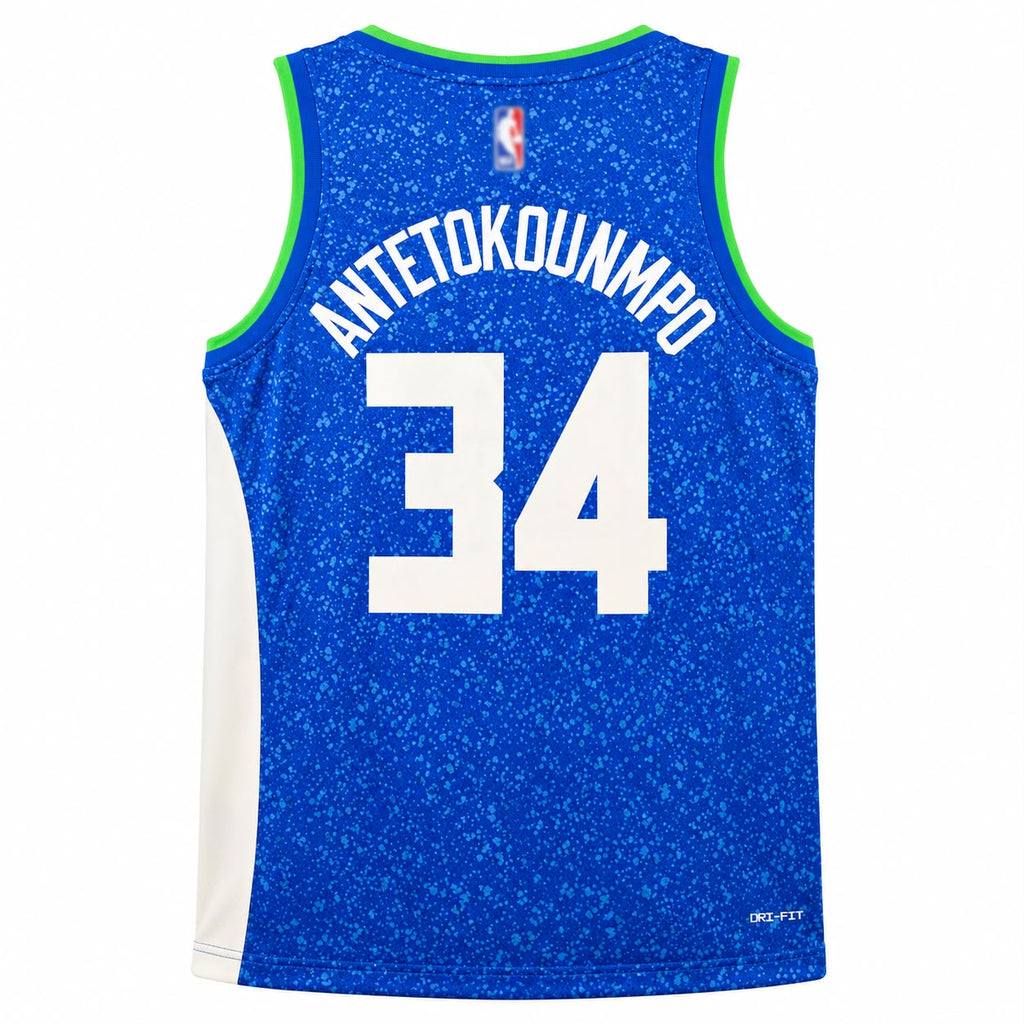 Milwaukee Bucks Giannis Antetokounmpo #34 Basketball Jersey