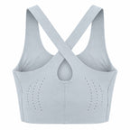 KORE Women's Padded Laser-Cut Sport Bra