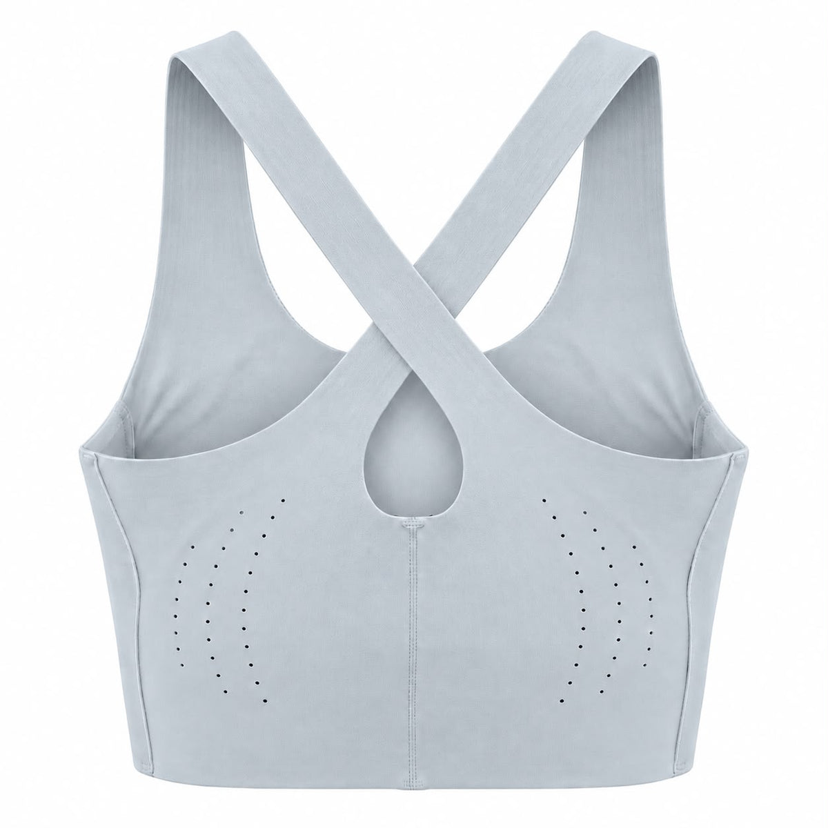 KORE Women's Padded Laser-Cut Sport Bra