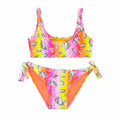 Girls 2 Pieces Graphic Swimwear