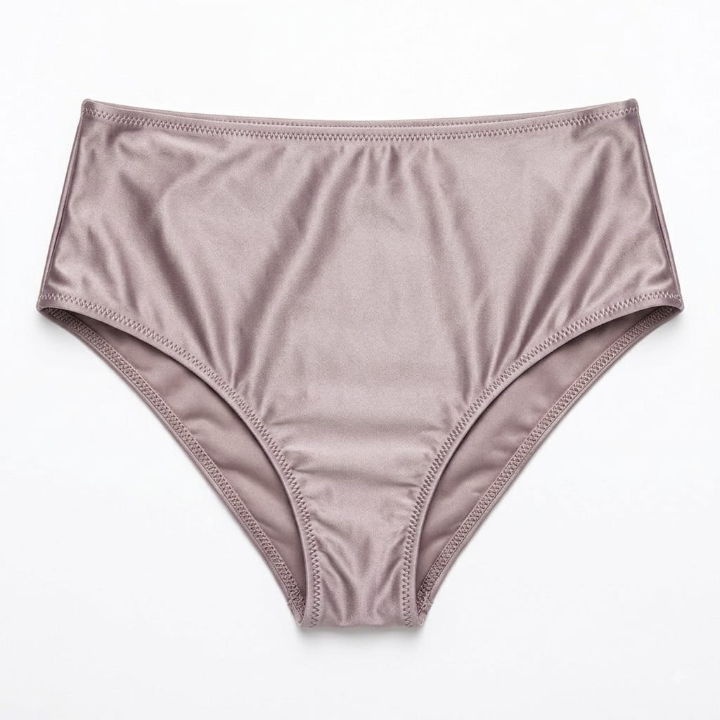 Bronze Bikini Set With Slip And Swim Cover