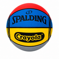 Spalding Crayola Rubber Basketball