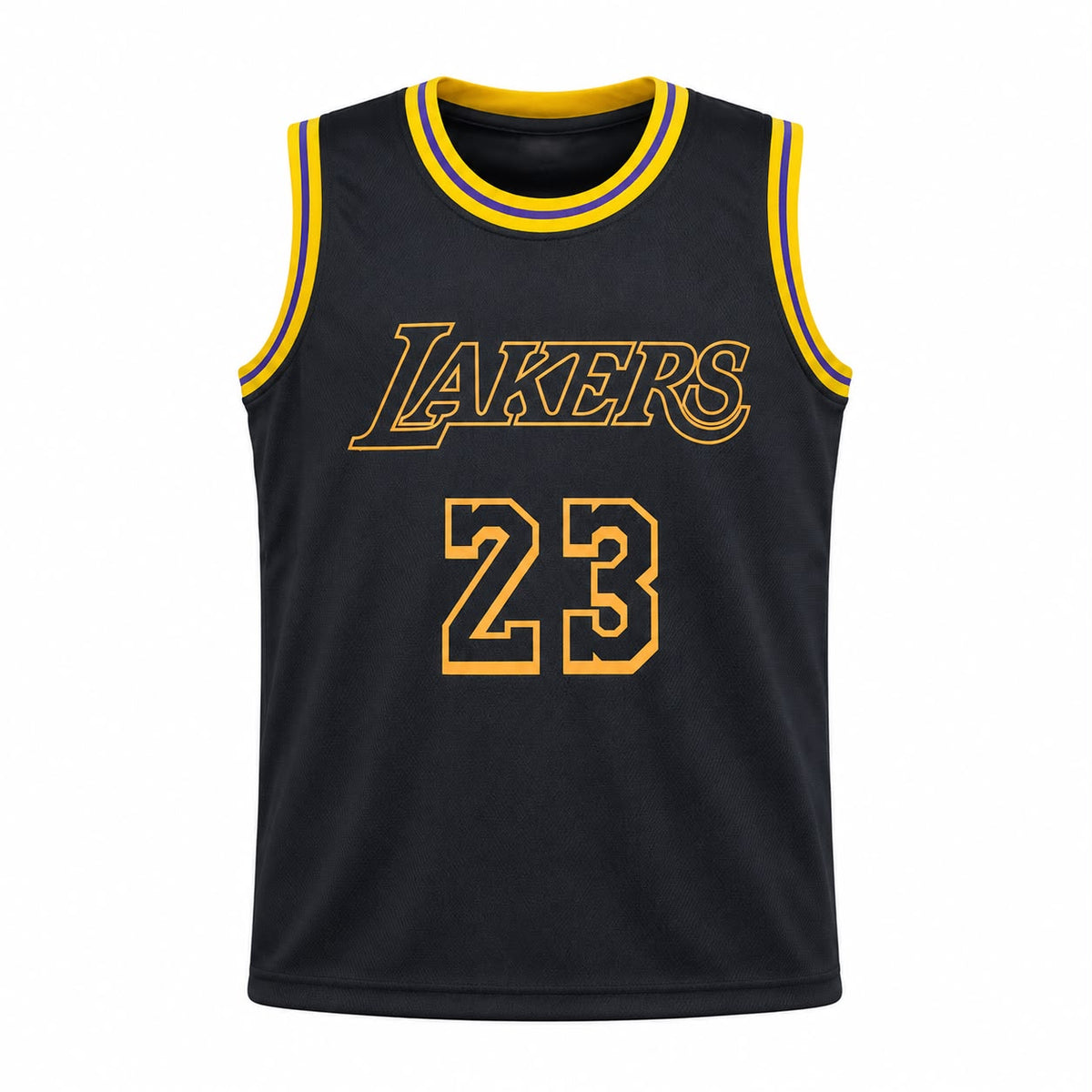 LeBron James #23 Los Angeles Lakers Jersey & Short Basketball Set