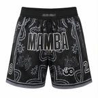 Men's Mamba Inspired Mesh Basketball Shorts Regular Fit