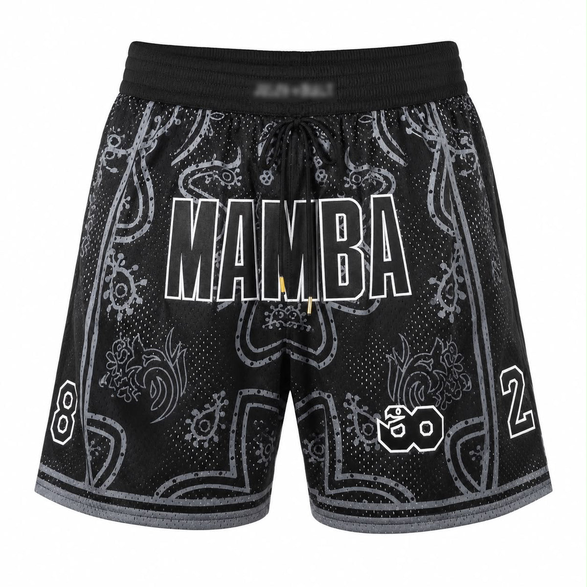 Men's Mamba Inspired Mesh Basketball Shorts Regular Fit
