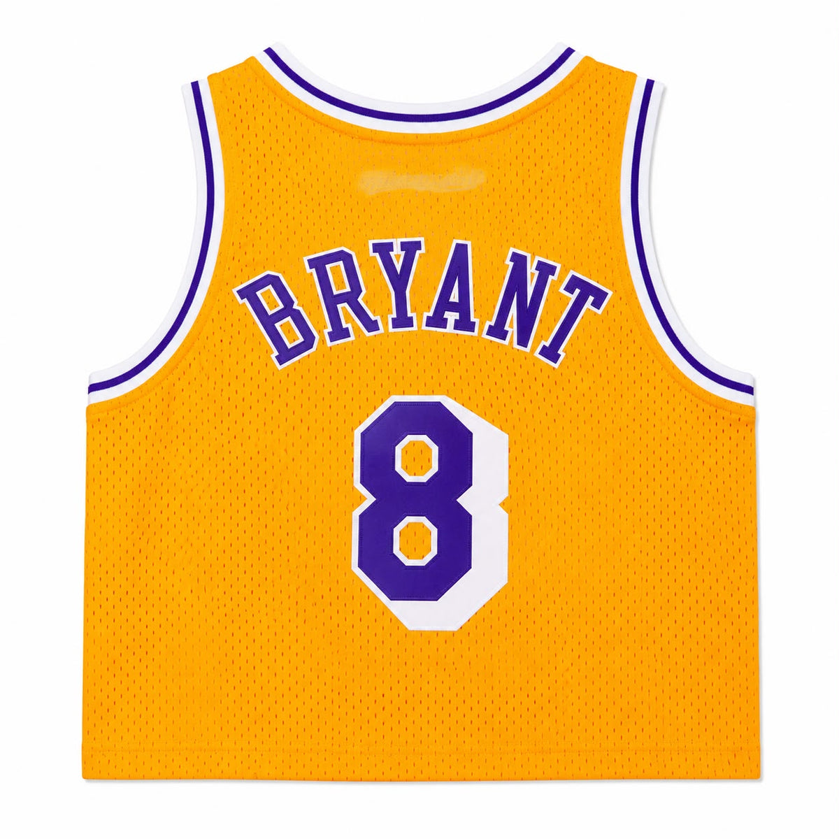 Women's Los Angeles Lakers Kobe Bryant #8 Cropped Basketball Jersey