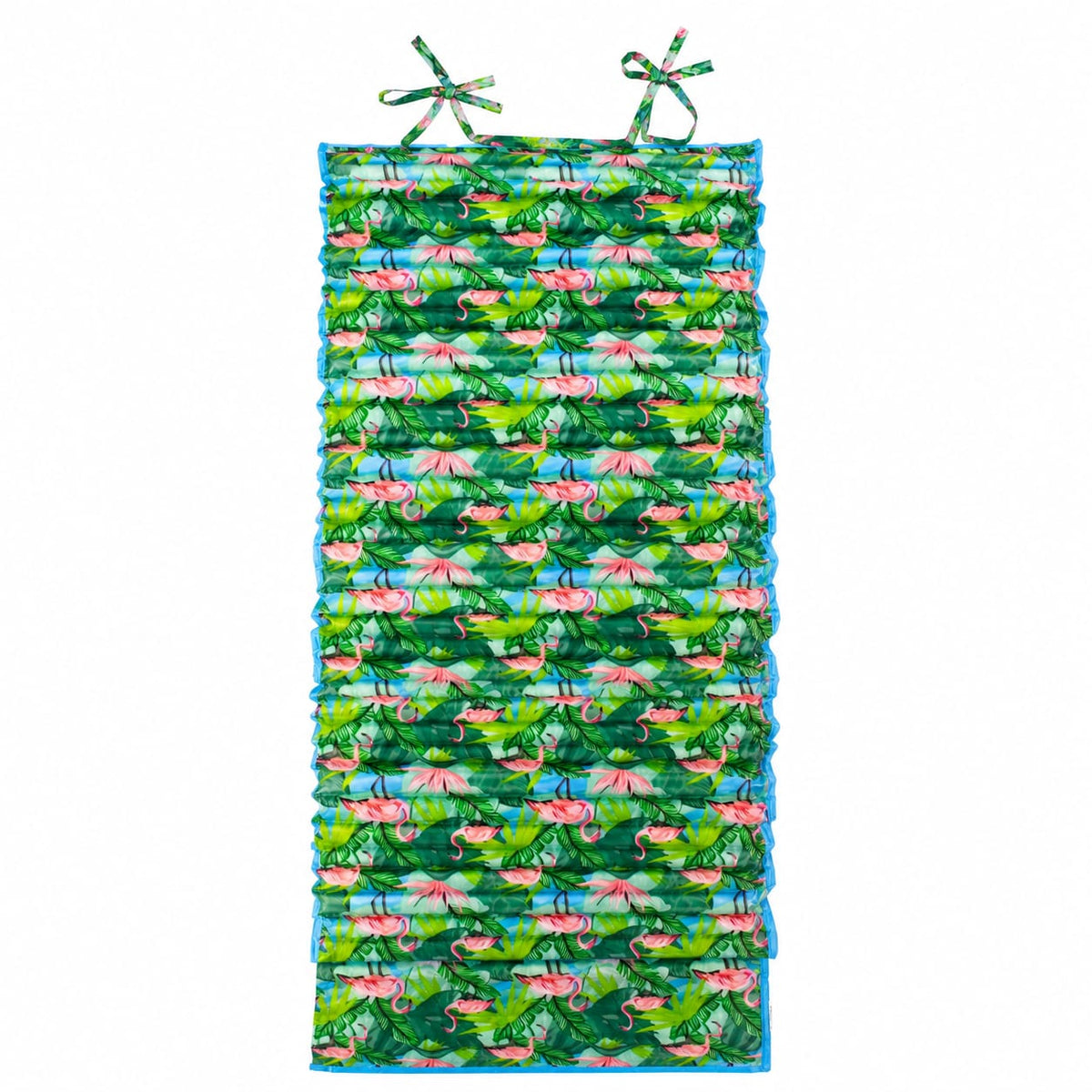 Tropical Flamingo Roll-Up Swimming Pool Float Mat
