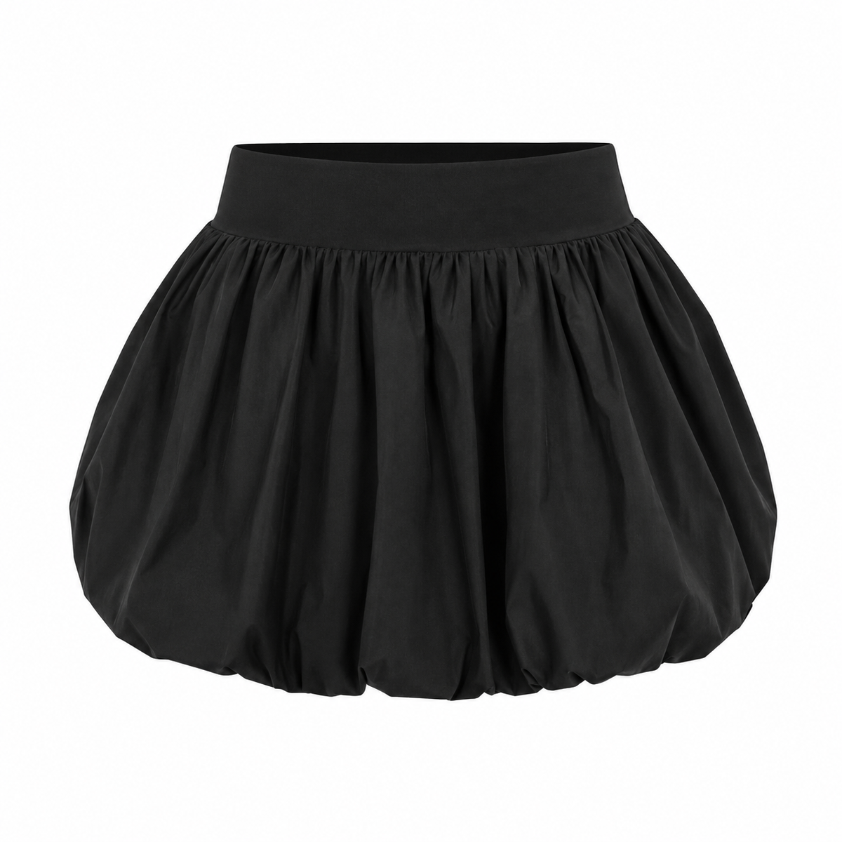 KORE Women's High Waisted Bubble Mini Skirt With Built In Shorts