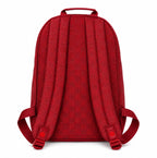 Monogram Denim Casual Backpack | 21L Everyday School & Travel Bag