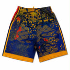 NBA Golden State Warriors Lunar New Year Basketball Shorts-Regular Fit-