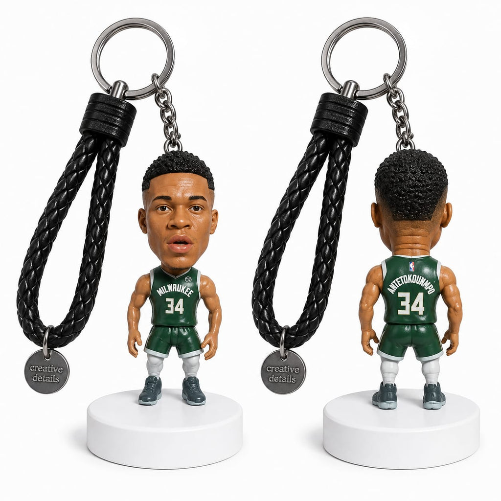 Basketball Players Statue Keychains