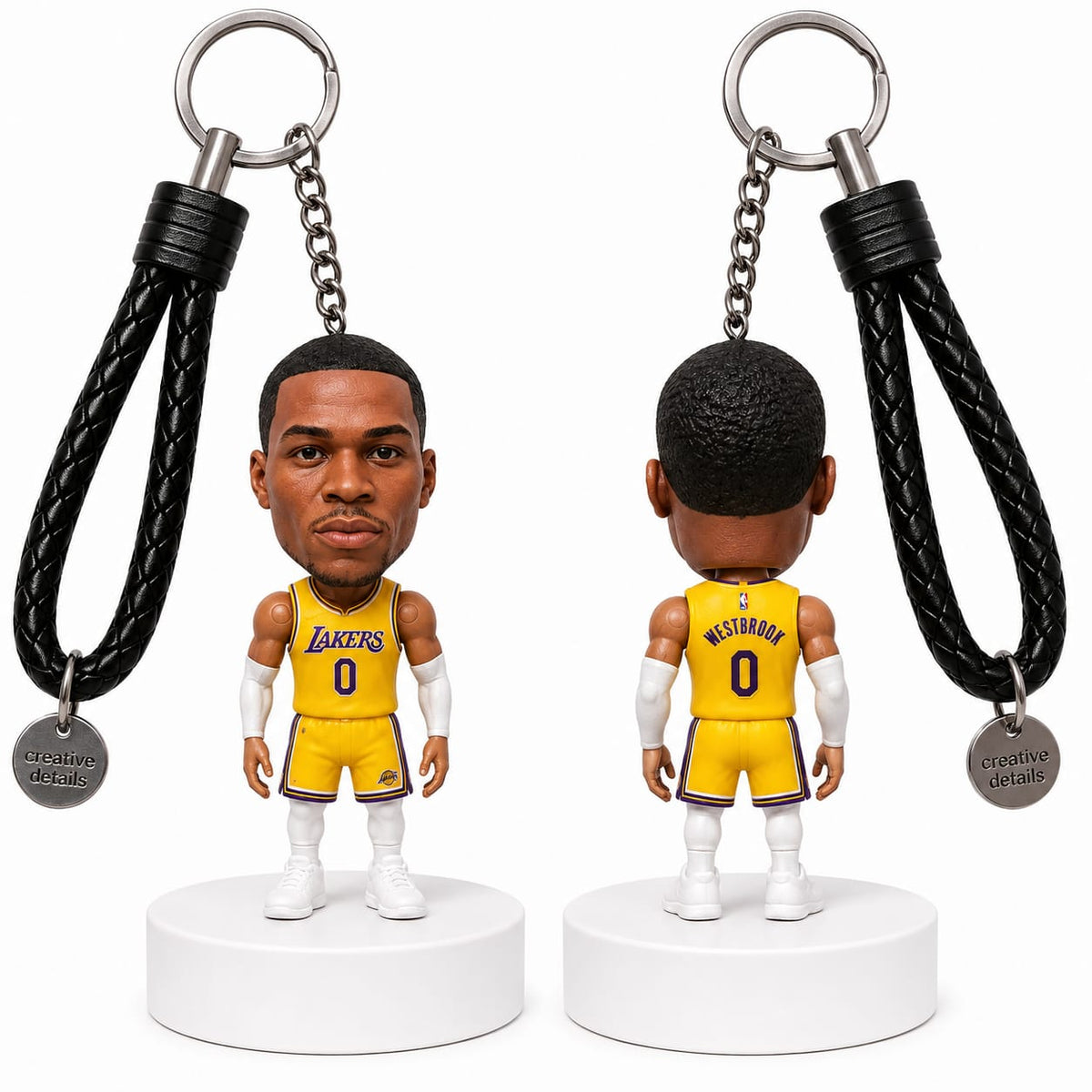 Basketball Players Statue Keychains