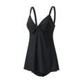 Womens Swim Dress-Swimsuit With Shorts
