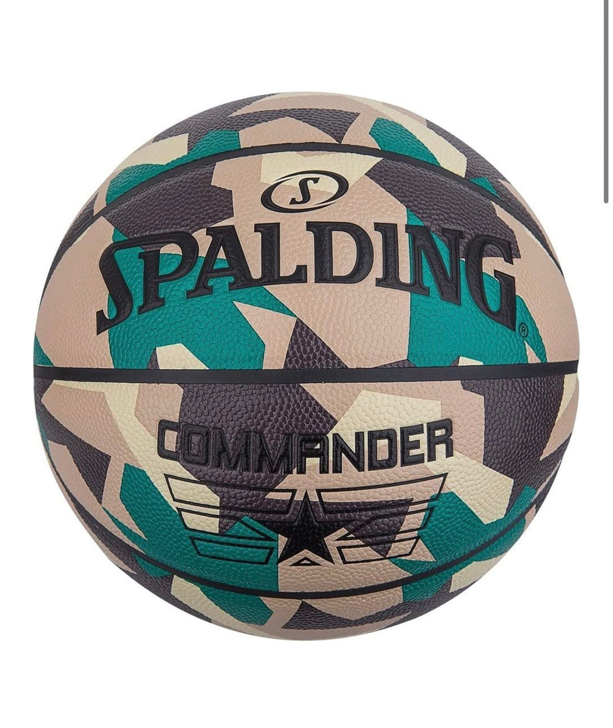 Spalding Commander Camo Outdoor Basketball