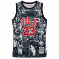 Michael Jordan #23 Chicago Bulls Iconic Shot Basketball Jersey