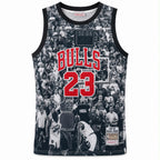 Michael Jordan #23 Chicago Bulls Iconic Shot Basketball Jersey