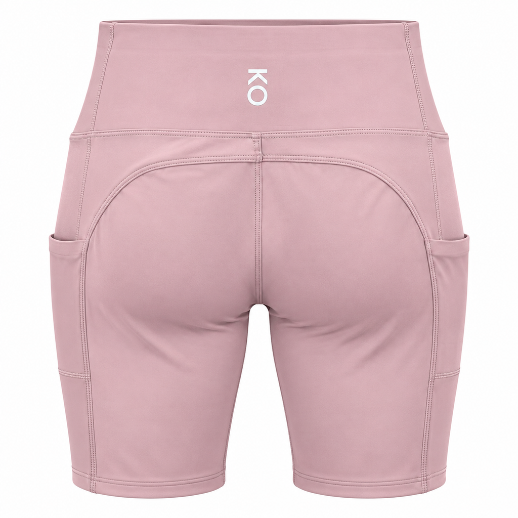 KORE Women High-Waisted Leggings Shorts With Pockets