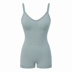 KORE Women Seamless Adjustable Strap Sculpting Romper