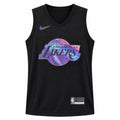 Lebron James #23 Los Angeles Lakers Galaxy Logo Basketball Jersey