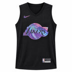 Lebron James #23 Los Angeles Lakers Galaxy Logo Basketball Jersey