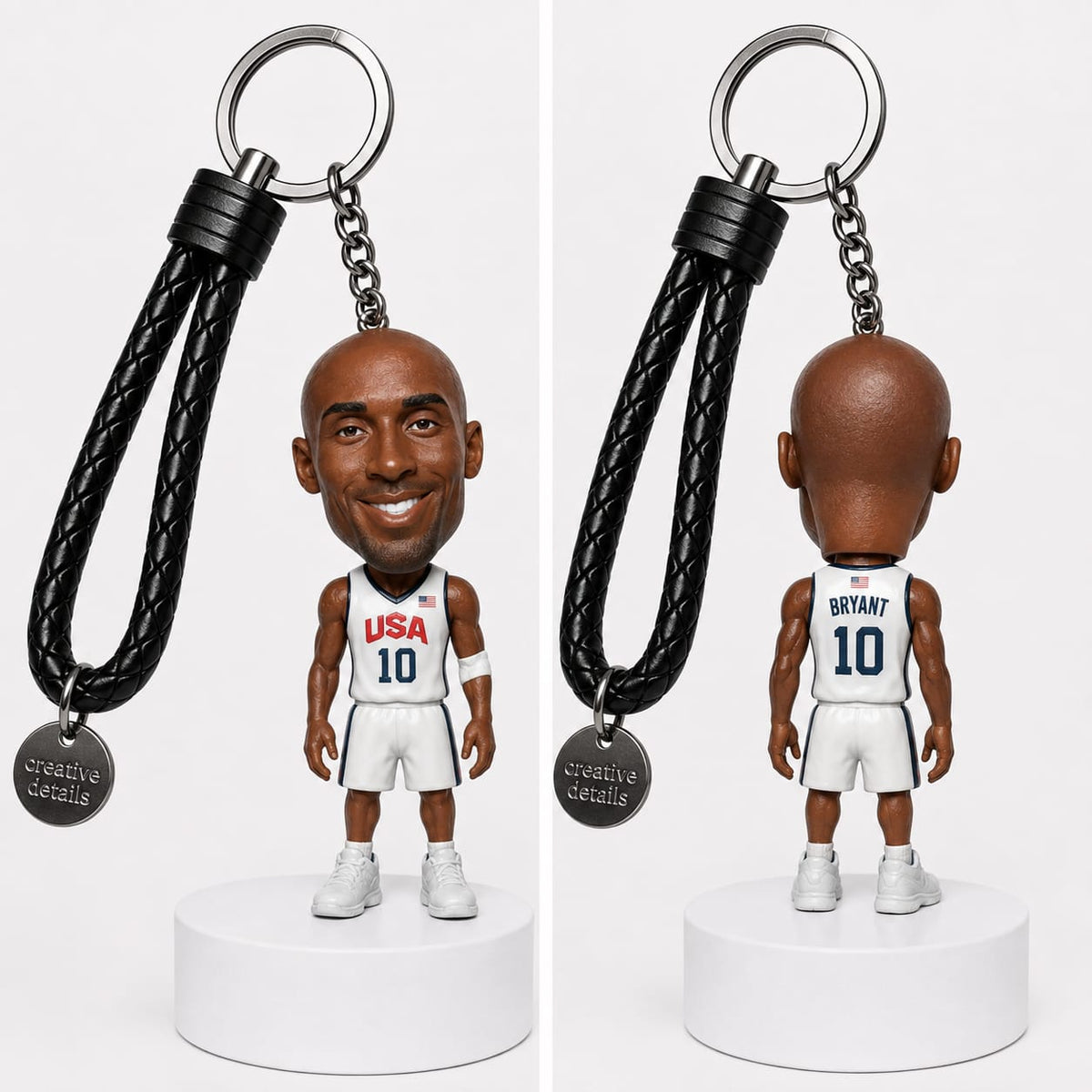 Basketball Players Statue Keychains