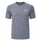 Under Armour Men's Tech Heather Grey T-Shirt