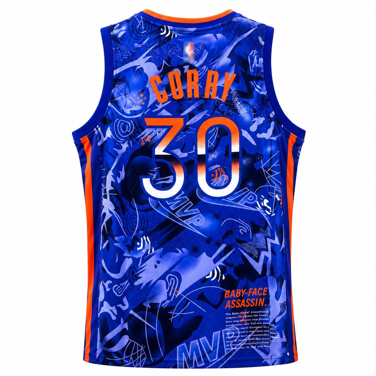 Stephan Curry #30 Golden State Warriors MVP Basketball Jersey
