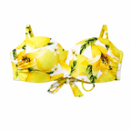 Women 2-Pieces Yellow Swimwear