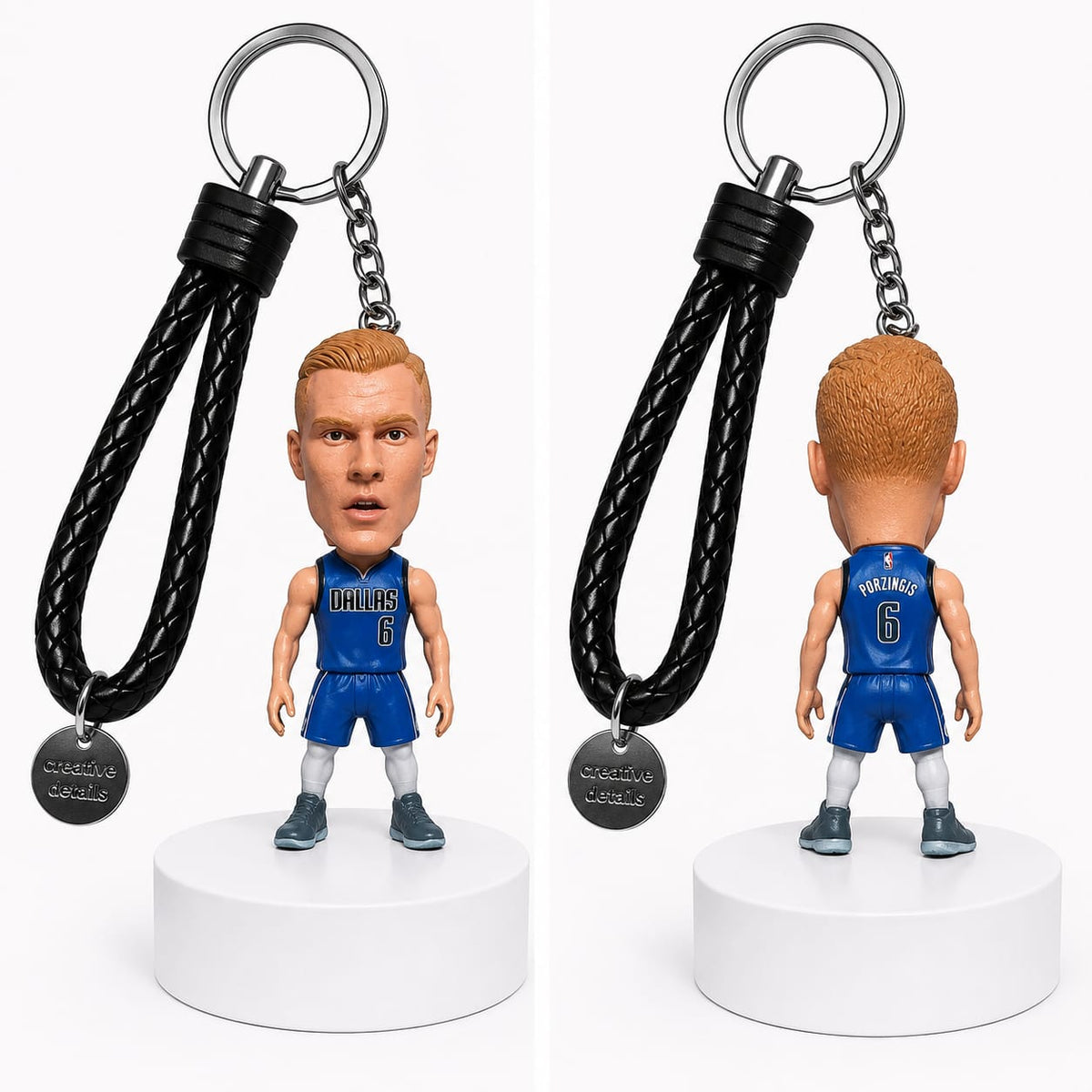 Basketball Players Statue Keychains
