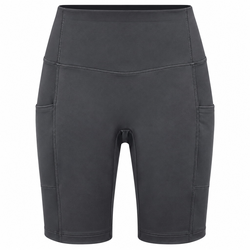 KORE Women High-Waisted Leggings Shorts With Pockets