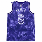 Los Angeles Lakers LeBron James #6 Tie Dye Basketball Jersey