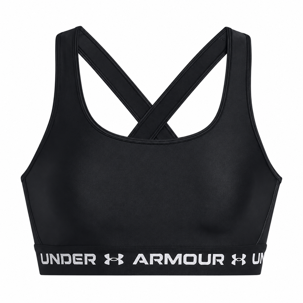 Under Armour Women's Crossback Medium Impact Sports Bra