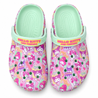 Breathable Graphic Kids Clogs