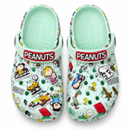 Breathable Graphic Kids Clogs