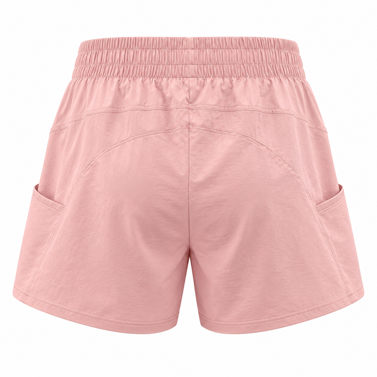 KORE Women's High-Waisted Mid-Rise Running Shorts With Pockets