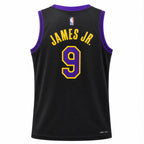 Los Angeles Lakers LeBron James Jr.#9 Basketball Jersey