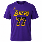 Los Angeles Lakers Luka Doncic #77 Basketball Tee -Regular Fit-