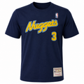 Allen Iverson #3 Denver Nuggets Basketball Graphic Cotton Tee -Regular Fit-
