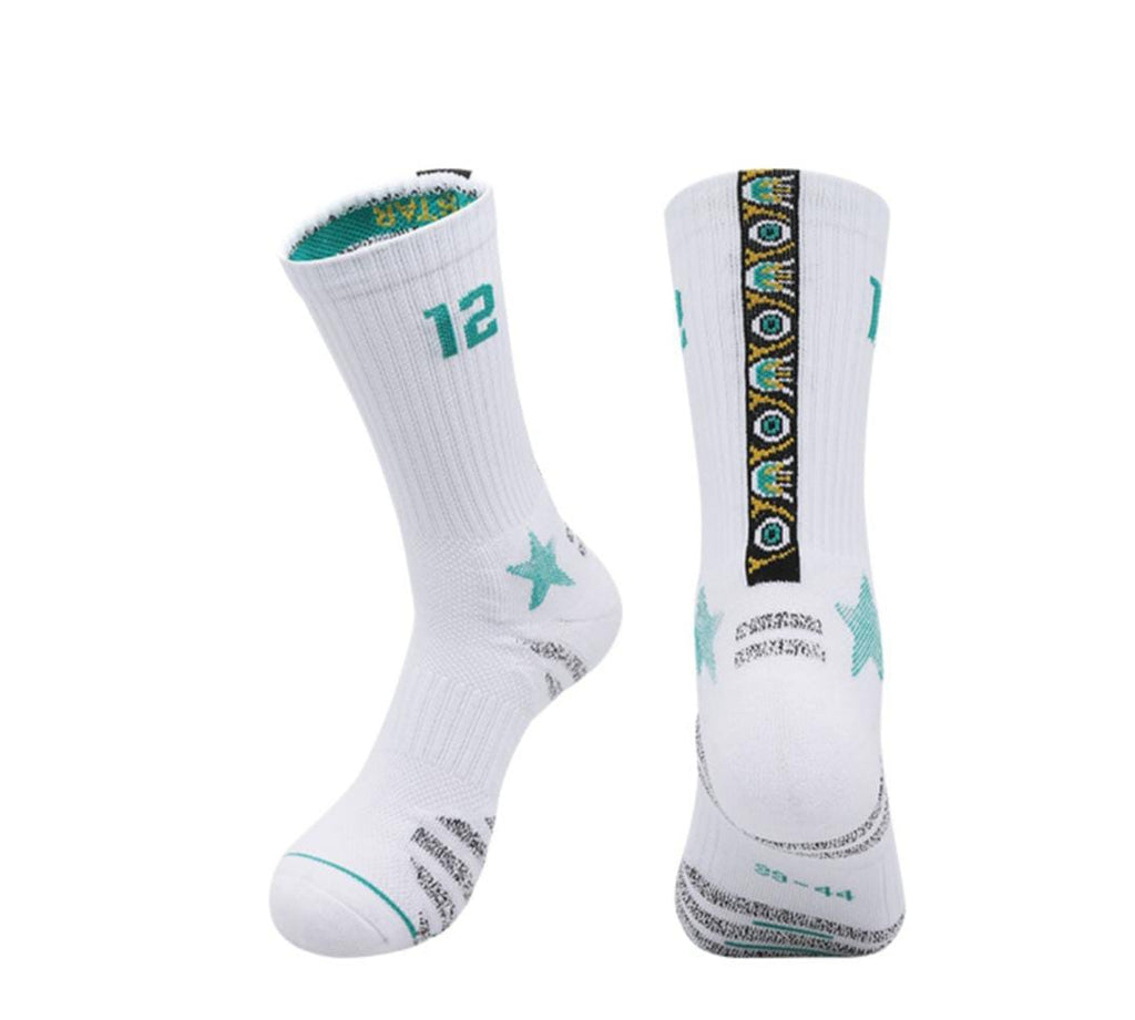 Basketball Graphic Cotton Socks
