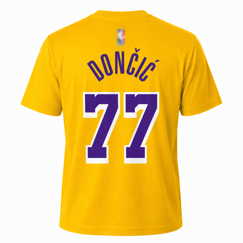 Los Angeles Lakers Luka Doncic Basketball Graphic T-Shirt