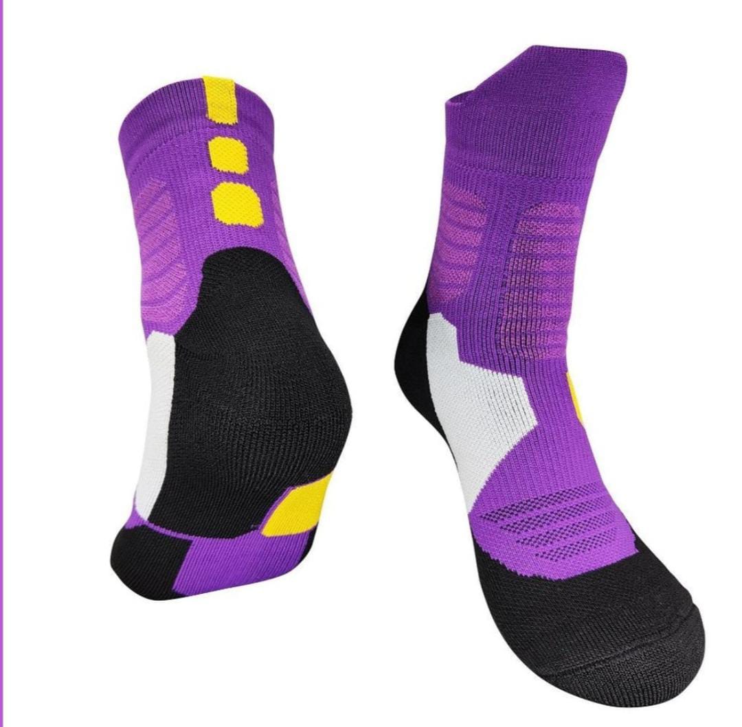 Basketball Graphic Socks