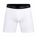 White Training Compression Shorts | Gym & Basketball Base Layer
