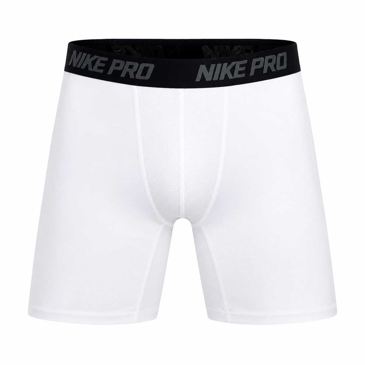 White Training Compression Shorts | Gym & Basketball Base Layer