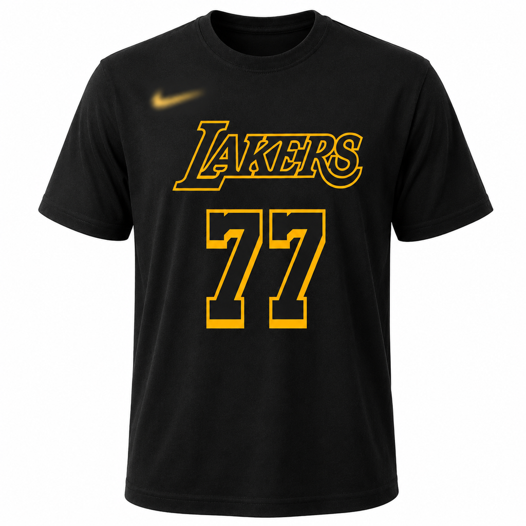 Los Angeles Lakers Luka Doncic Basketball Graphic T-Shirt