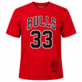 Chicago Bulls Scottie Pippen #33 Graphic Basketball T-Shirt