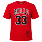 Chicago Bulls Scottie Pippen #33 Graphic Basketball T-Shirt