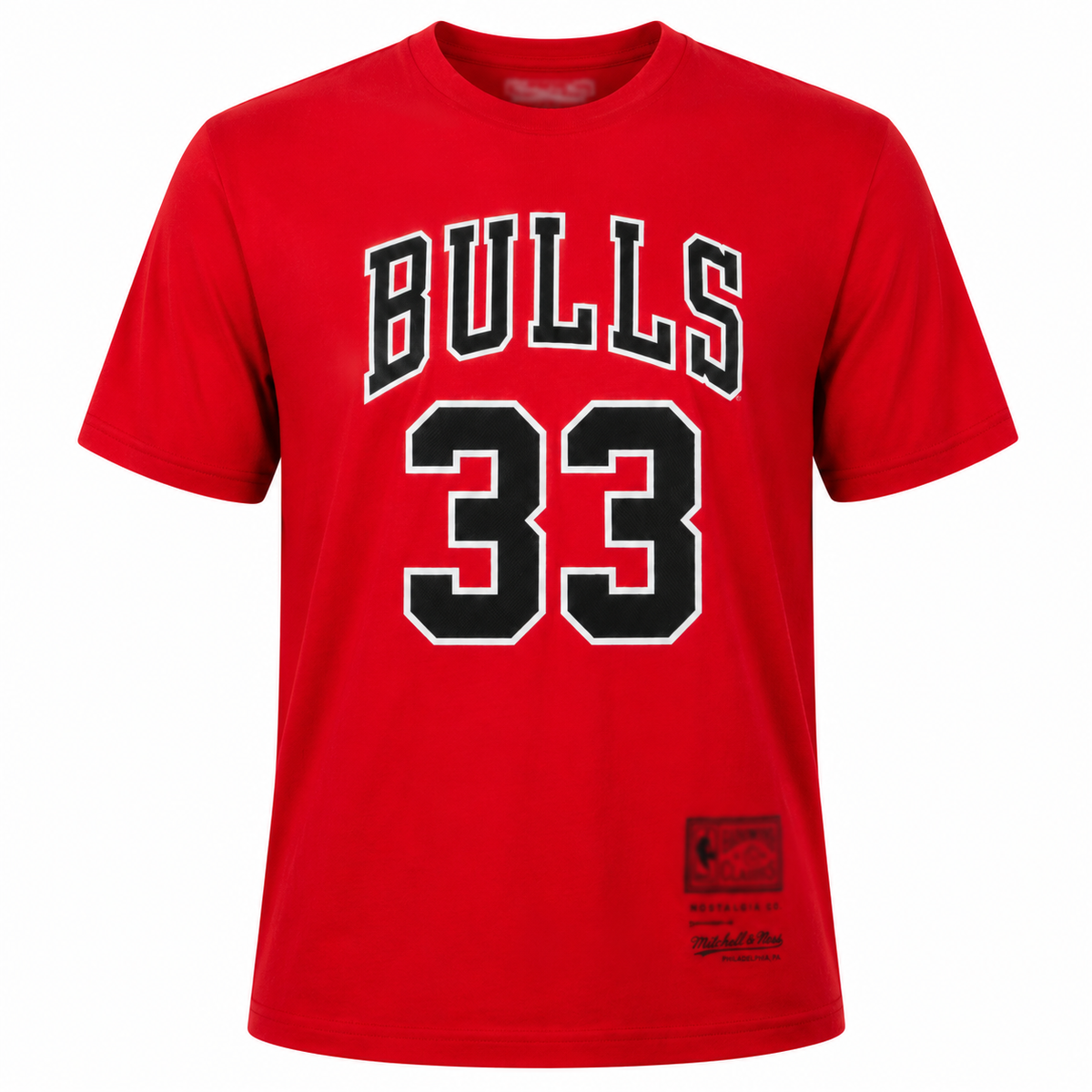 Chicago Bulls Scottie Pippen #33 Graphic Basketball T-Shirt
