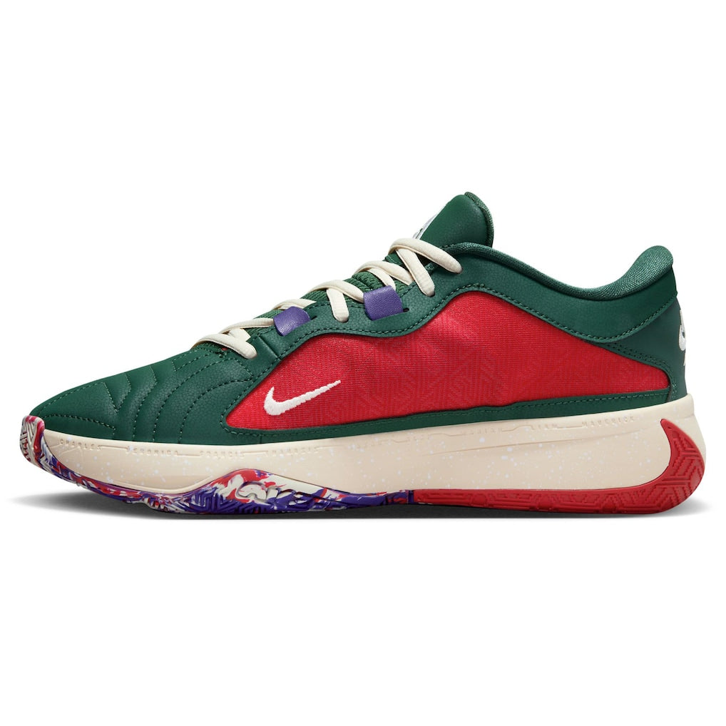 Men's Giannis Antetokounmpo Nike Red Zoom Freak 5 Low Top Shoes